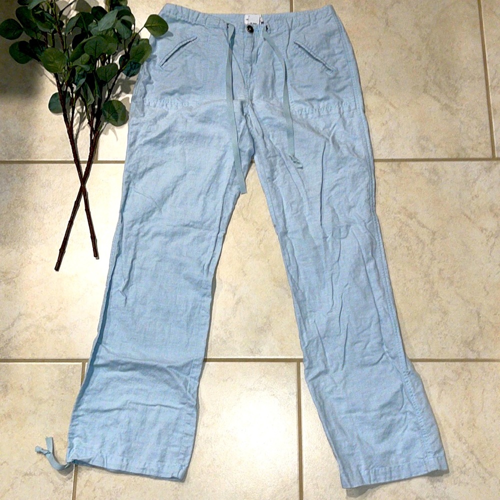 Calvin Klein Pants in Light blue Size : 4